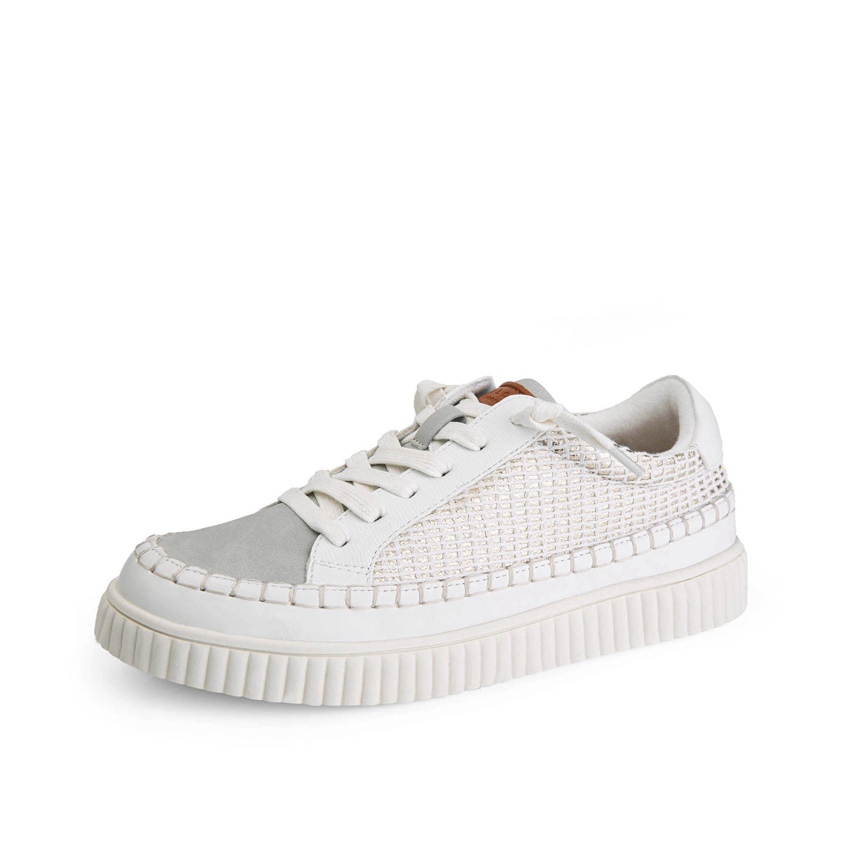 Yellow Box Footwear Moxie Lace-Up Sneaker - Gold