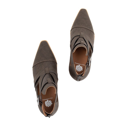 Yellow Box Footwear Canoly Cut-out Bootie - Gray