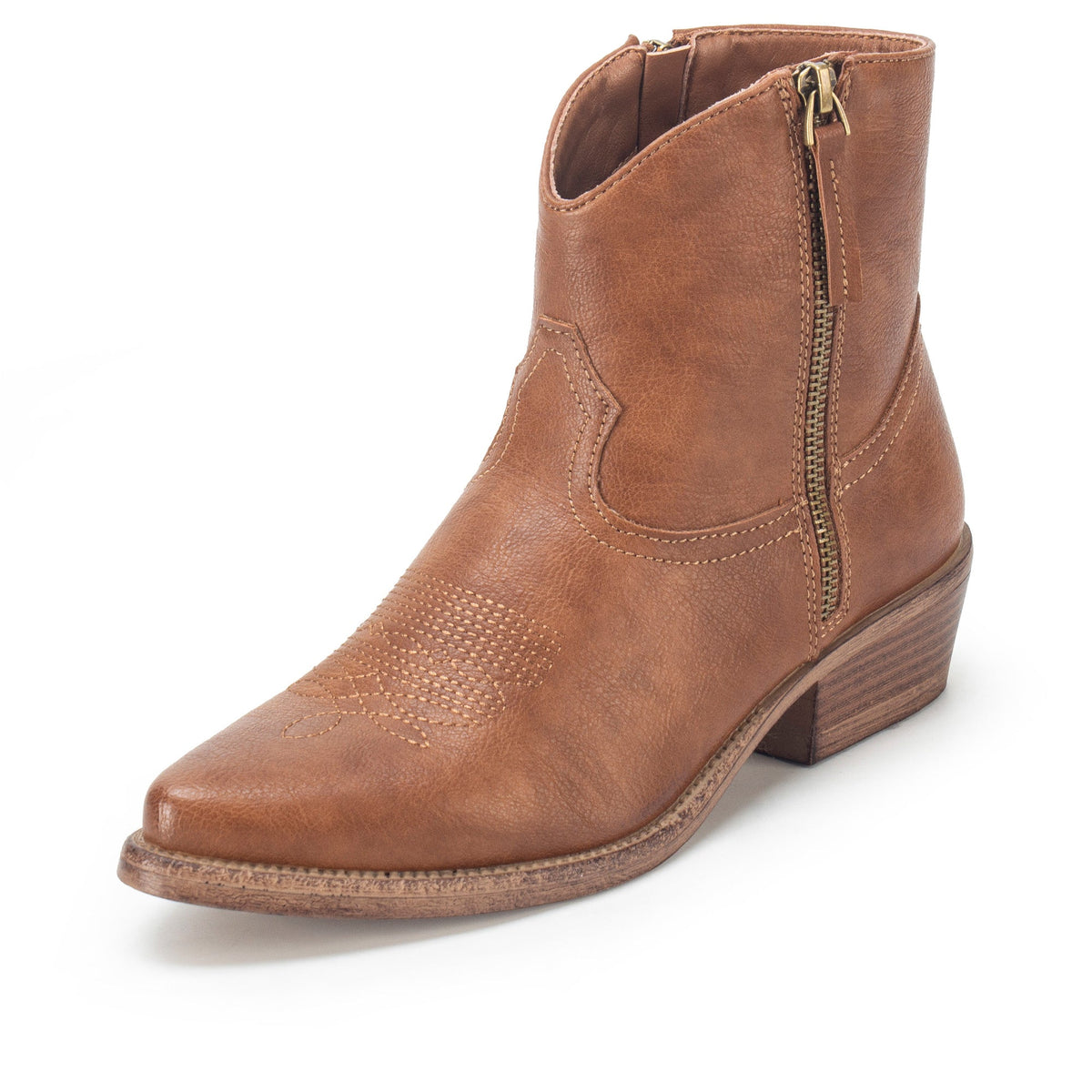 Yellow Box Footwear Bernadette Western Bootie - Tan