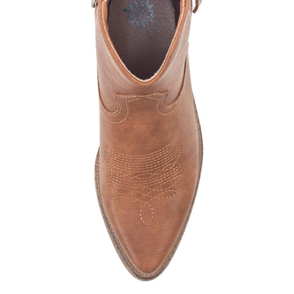 Yellow Box Footwear Bernadette Western Bootie - Tan