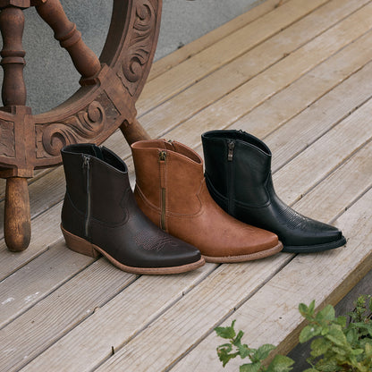 Yellow Box Footwear Bernadette Western Bootie - Tan