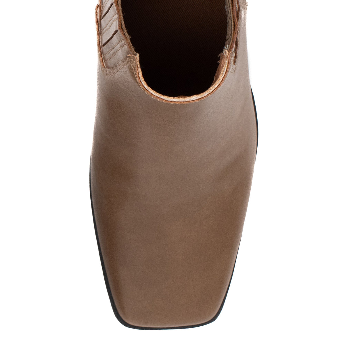 Yellow Box Footwear Milana Heeled Boot - Taupe