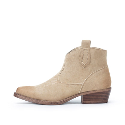 Yellow Box Footwear Burch Ankle Bootie - Natural