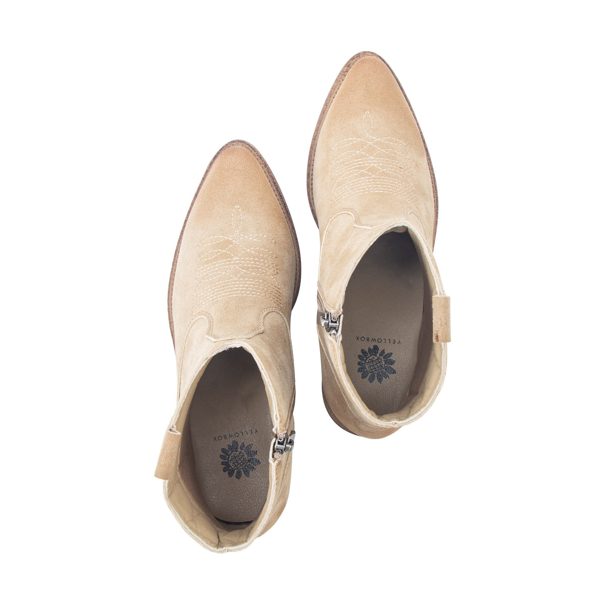 Yellow Box Footwear Burch Ankle Bootie - Natural