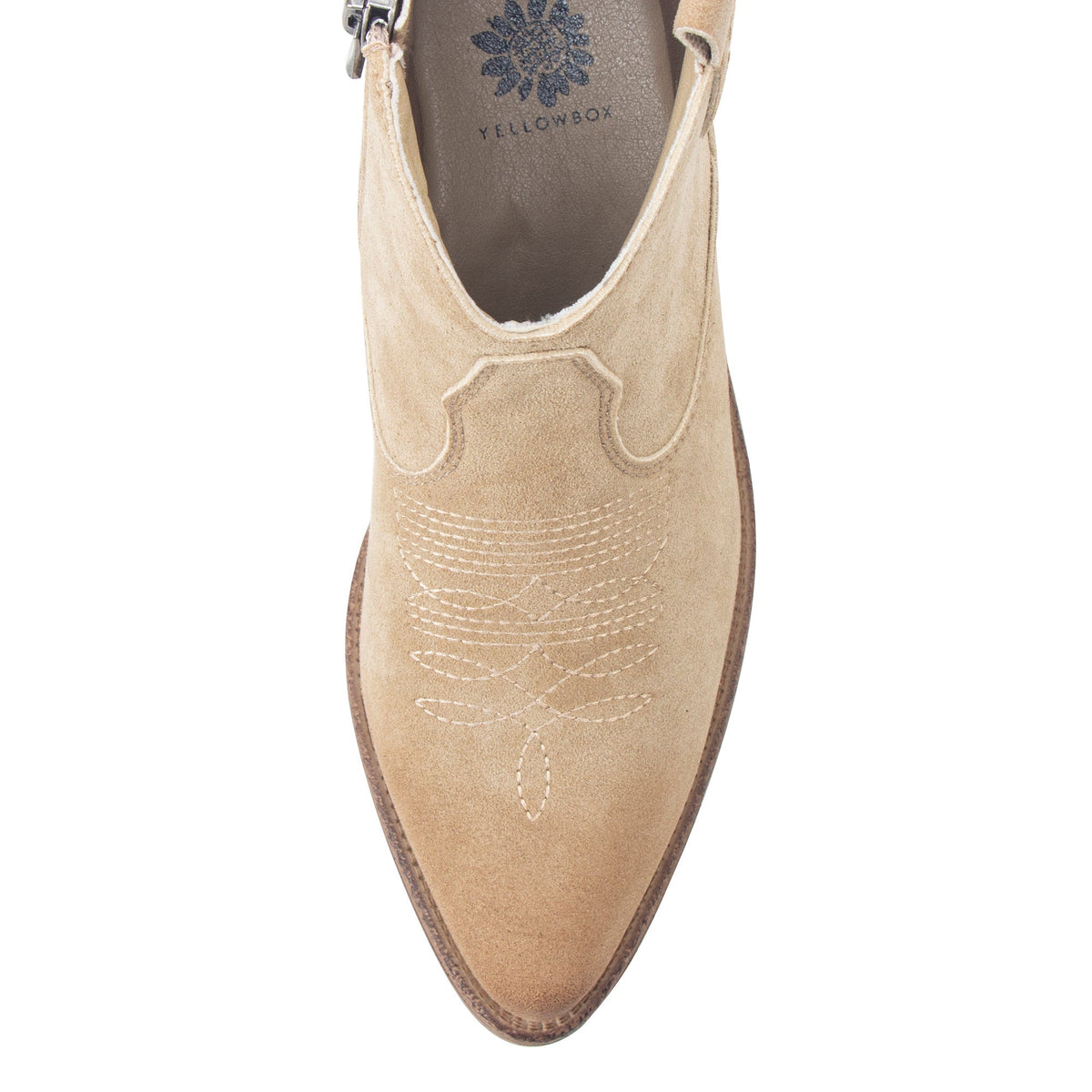 Yellow Box Footwear Burch Ankle Bootie - Natural