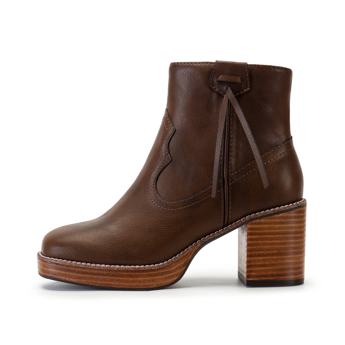 Yellow Box Footwear Imperial Ankle Boot - Chocolate