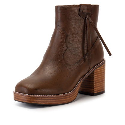 Yellow Box Footwear Imperial Ankle Boot - Chocolate