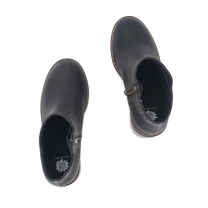 Yellow Box Footwear Alexis Wedge Ankle Boot - Black