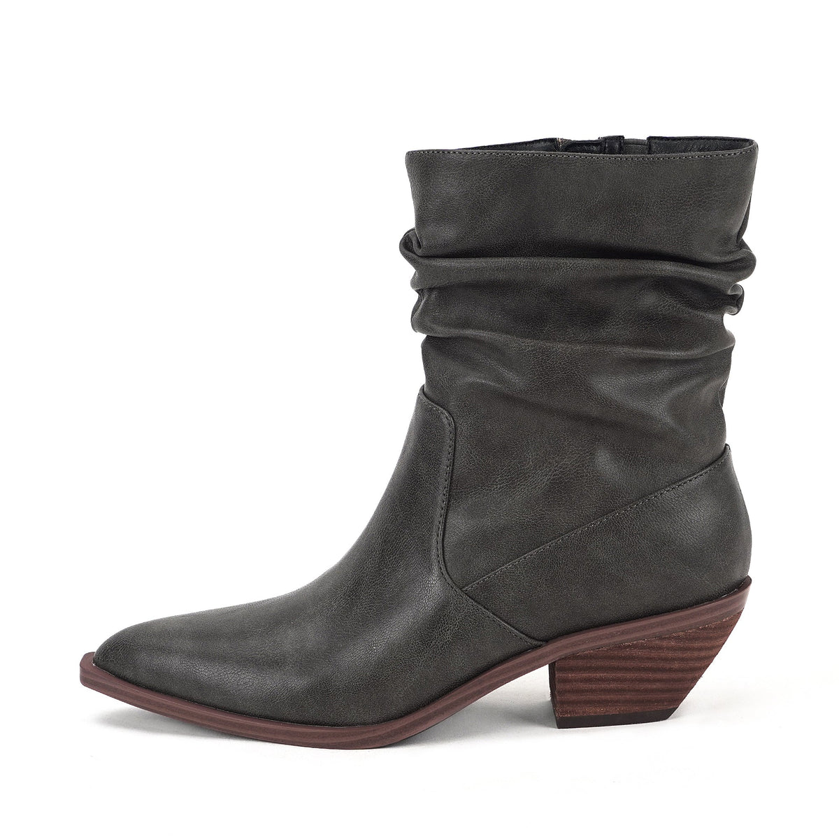 Yellow Box Footwear Caralia Slouch Boot - Gray