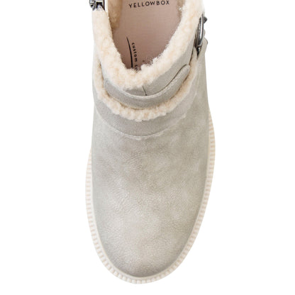 Yellow Box Footwear Bangle Shearling Bootie - Taupe