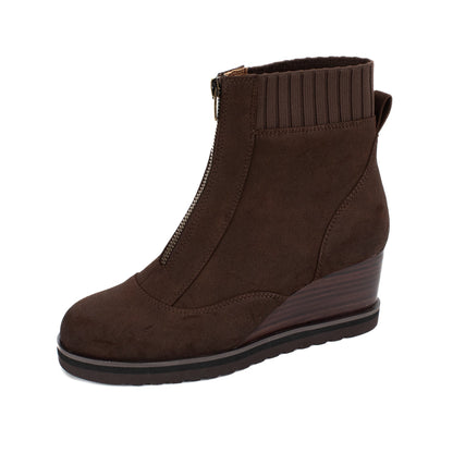 Yellow Box Footwear Corado Wedge Boot - Brown
