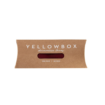 Yellow Box Footwear Chiffon Shoelaces