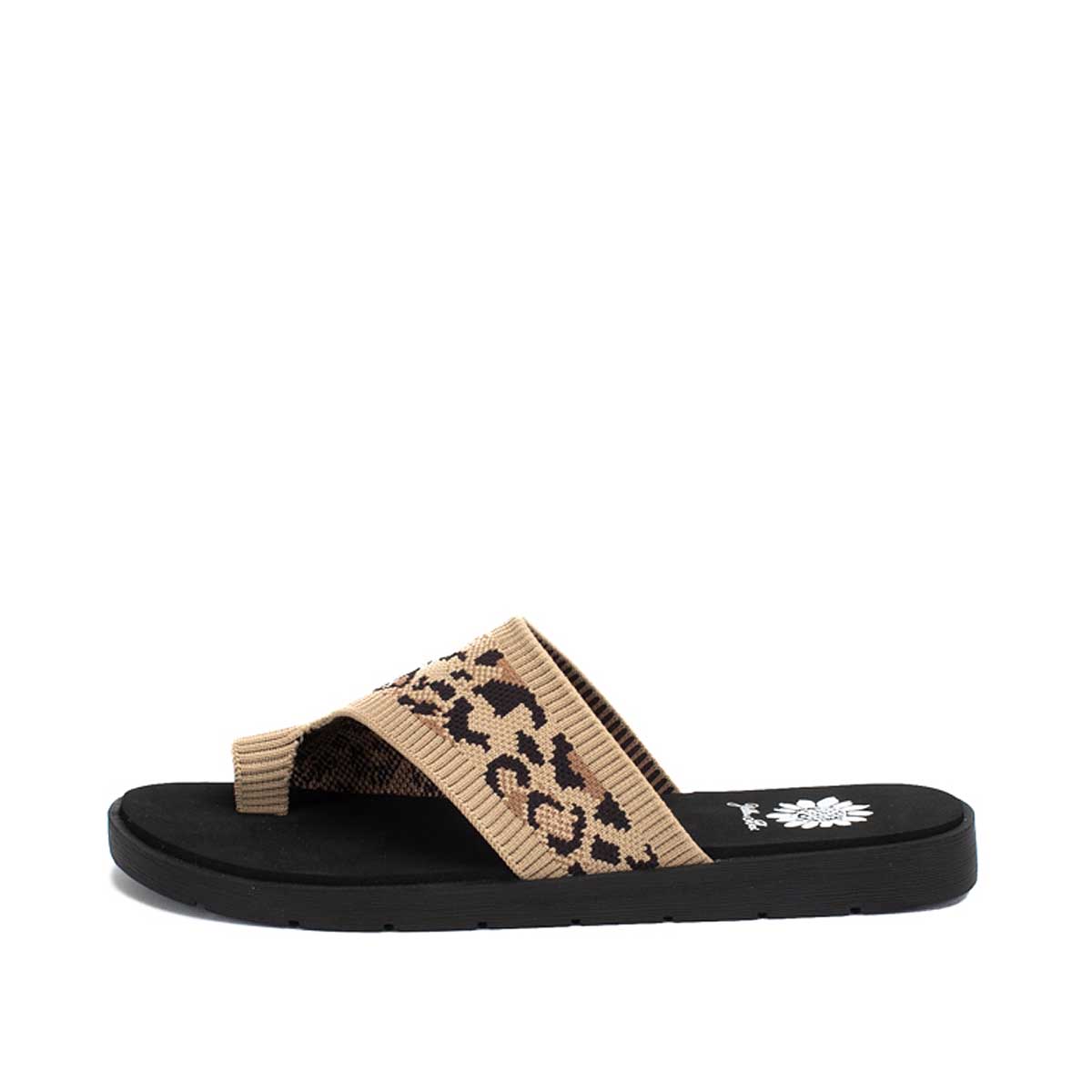 Yellow Box Footwear Feeza Knit Sandal - Leopard