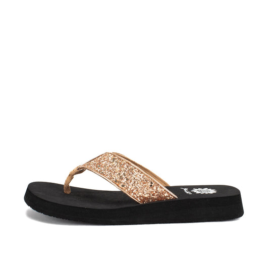 Yellow Box Footwear Feliks Flip Flop - Rose Gold