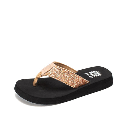 Yellow Box Footwear Feliks Flip Flop - Rose Gold