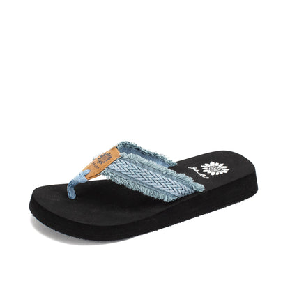 Yellow Box Footwear Fianni Flip Flop - Denim
