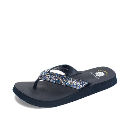 Yellow Box Footwear Soriano Flip Flop Sandal - Blue