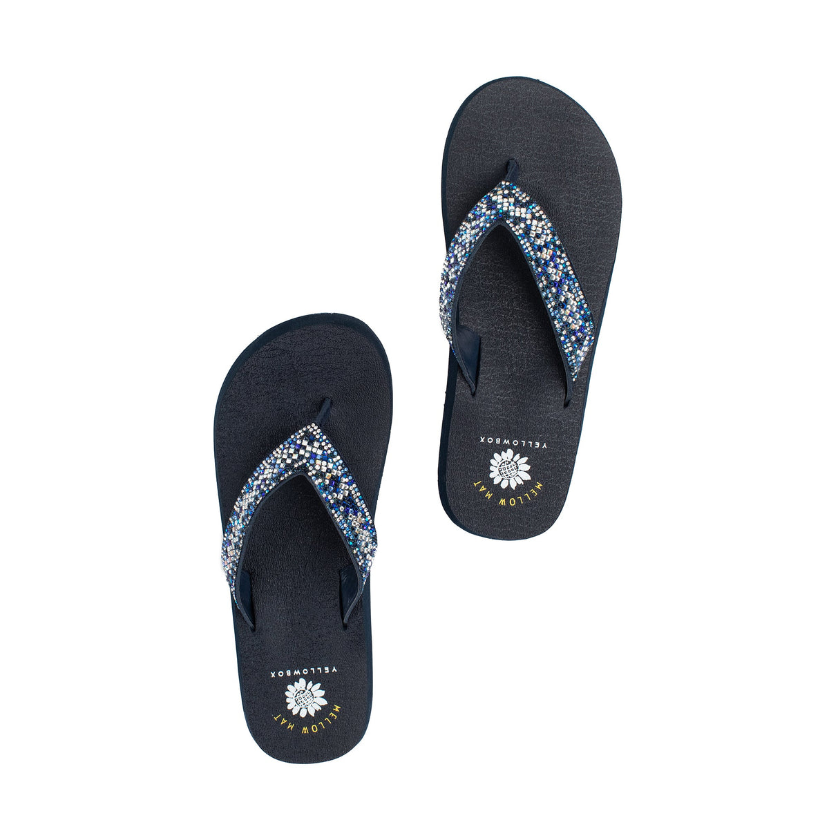 Yellow Box Footwear Soriano Flip Flop Sandal - Blue