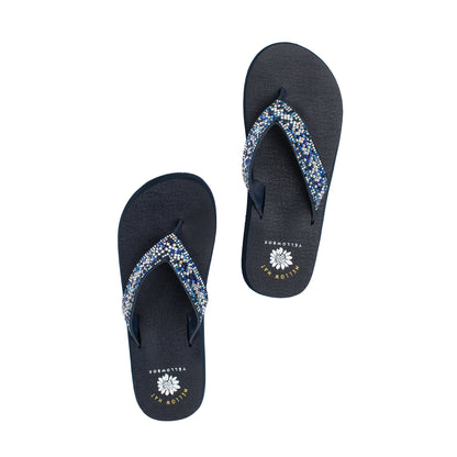 Yellow Box Footwear Soriano Flip Flop Sandal - Blue