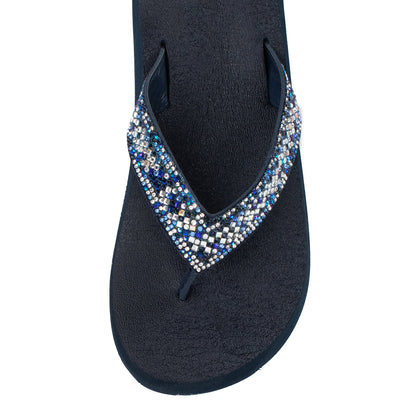 Yellow Box Footwear Soriano Flip Flop Sandal - Blue