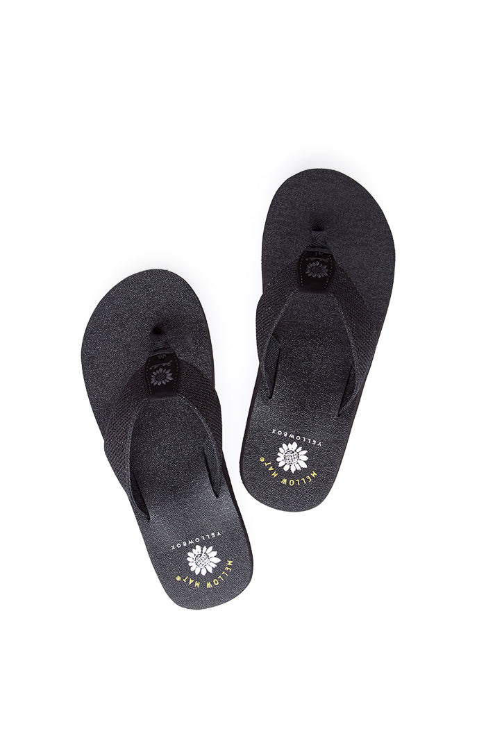 Yellow Box Footwear Dax Flip Flop - Black