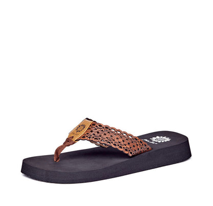 Yellow Box Footwear Wally Flip Flop - Tan