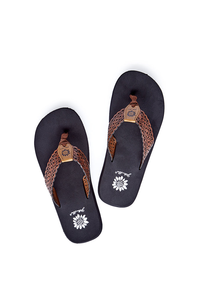 Yellow Box Footwear Wally Flip Flop - Tan