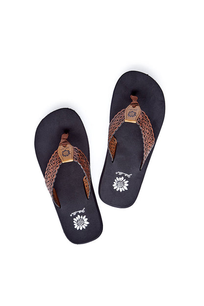 Yellow Box Footwear Wally Flip Flop - Tan