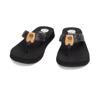 Yellow Box Footwear Benji Flip Flop - Navy