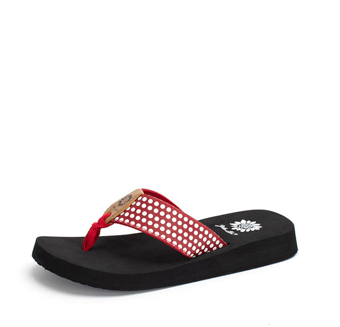 Yellow Box Footwear Fromy Flip Flop - Red