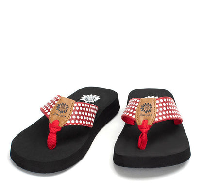 Yellow Box Footwear Fromy Flip Flop - Red