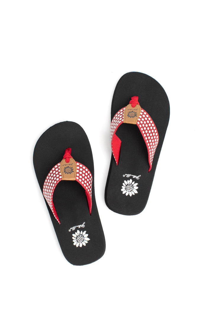Yellow Box Footwear Fromy Flip Flop - Red