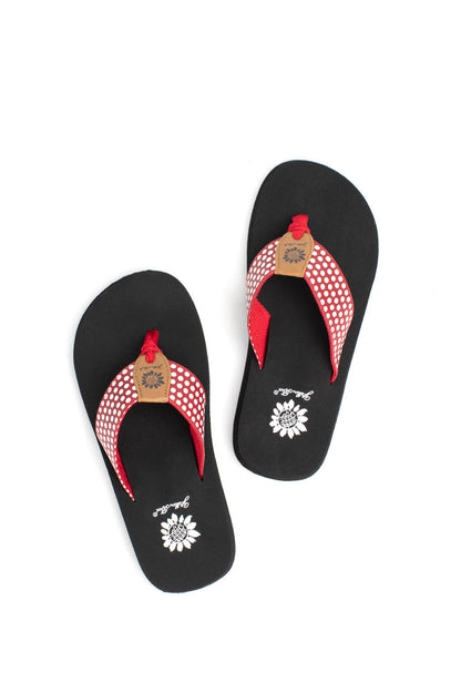 Yellow Box Footwear Fromy Flip Flop - Red