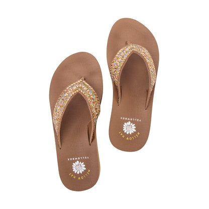 Yellow Box Footwear Bryce Flatform Sandal - Tan Multi