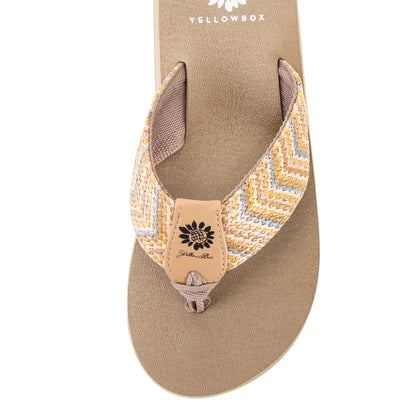 Yellow Box Footwear Nasima Flip Flop - Pastel Multi