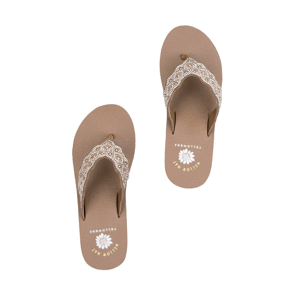 Yellow Box Footwear Winny Wedge Sandal - Tan