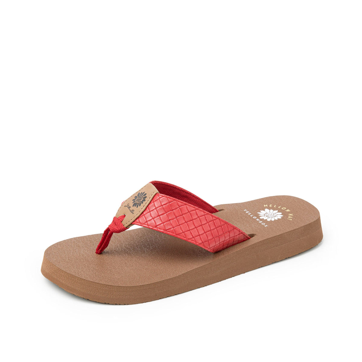 Yellow Box Footwear Nandika Flip Flop - Red