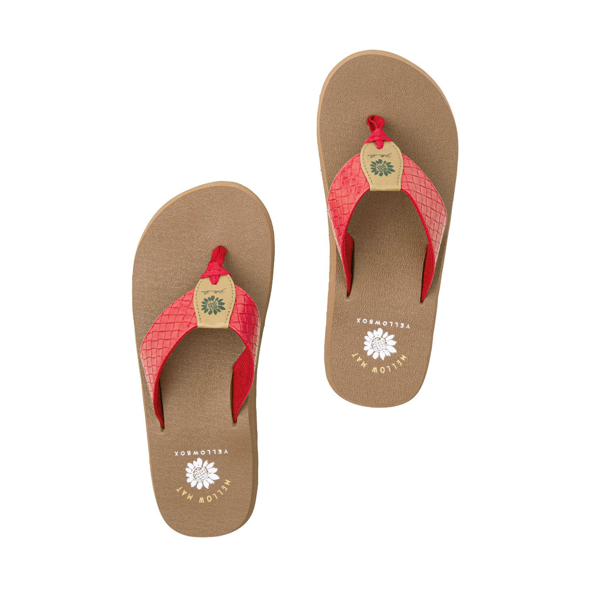 Yellow Box Footwear Nandika Flip Flop - Red