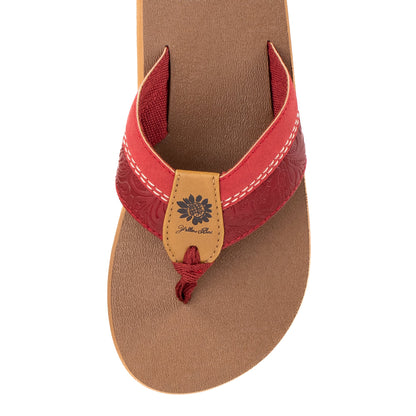 Yellow Box Footwear Nolina Flip Flop - Red