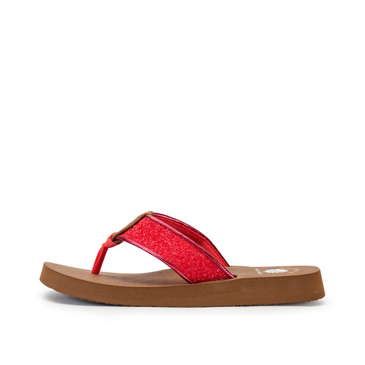 Yellow Box Footwear Naseem Flip Flop - Red