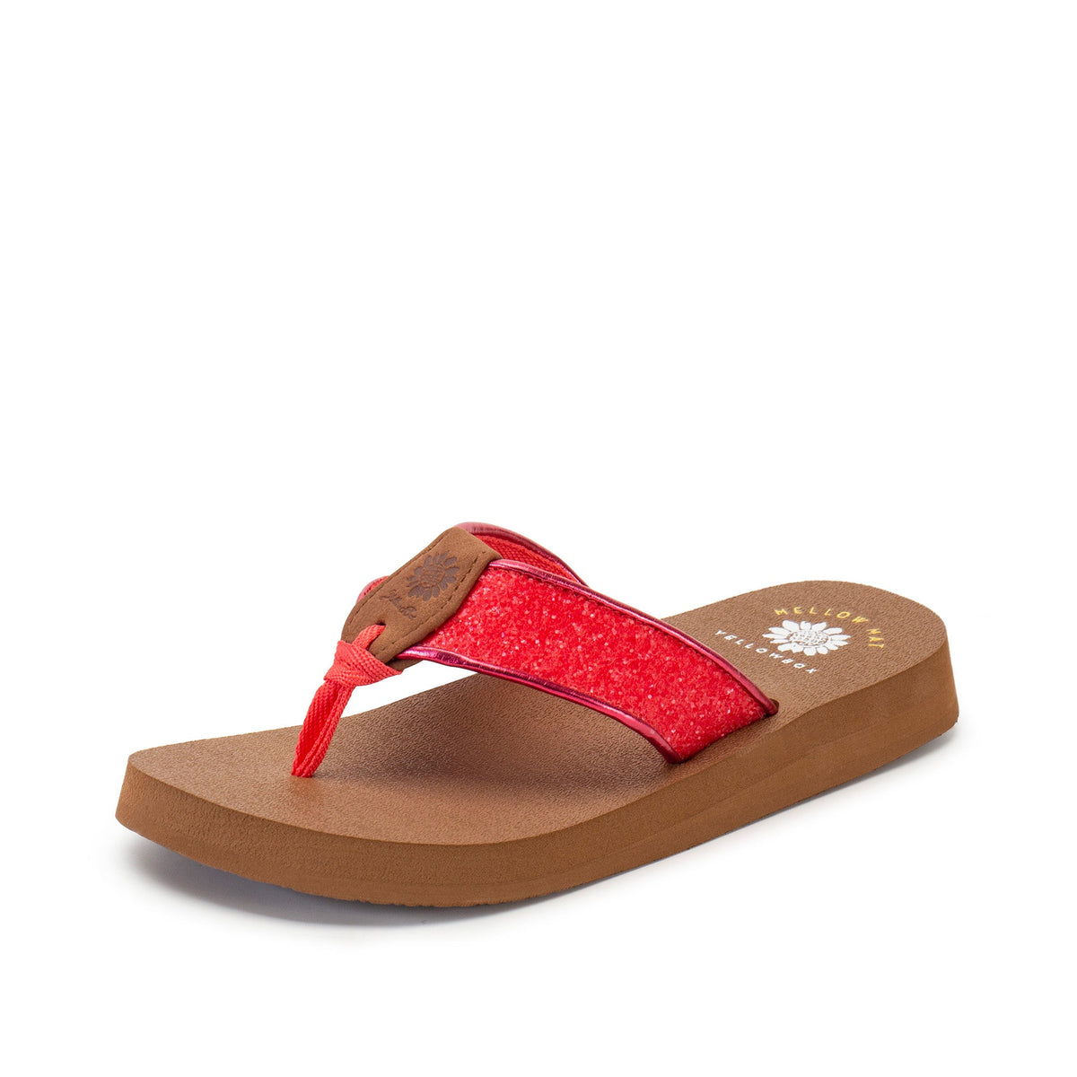 Yellow Box Footwear Naseem Flip Flop - Red
