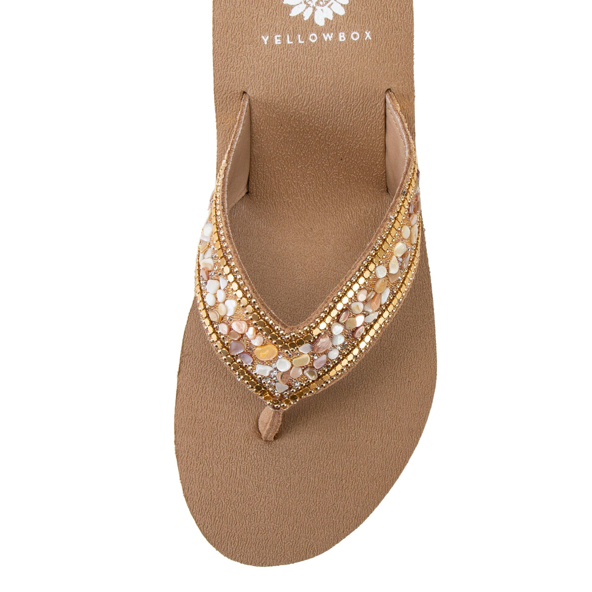 Yellow Box Footwear Wilfred Wedge Sandal - Sand