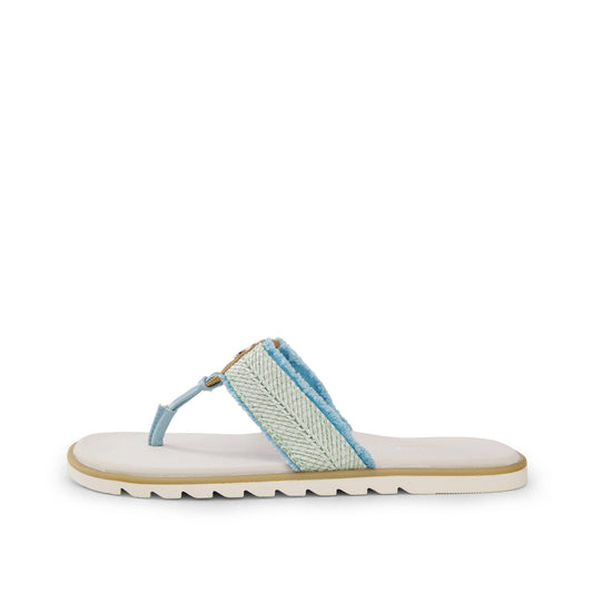 Yellow Box Footwear Stencil Thong Sandal - Blue