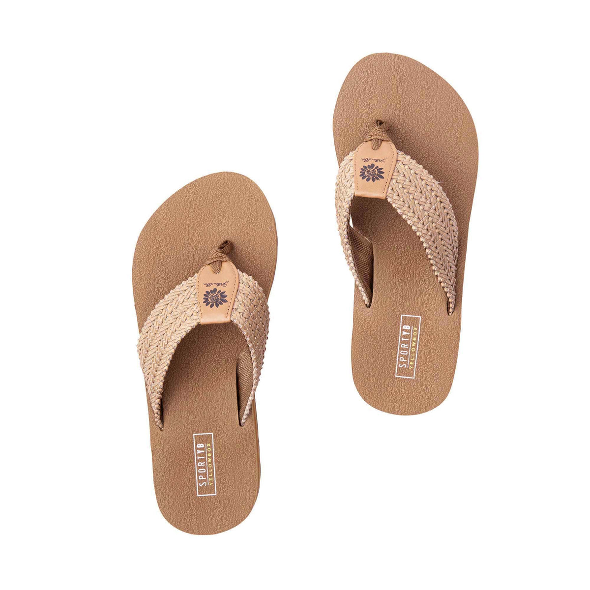 Yellow Box Footwear Misha Flatform Sandal - Tan