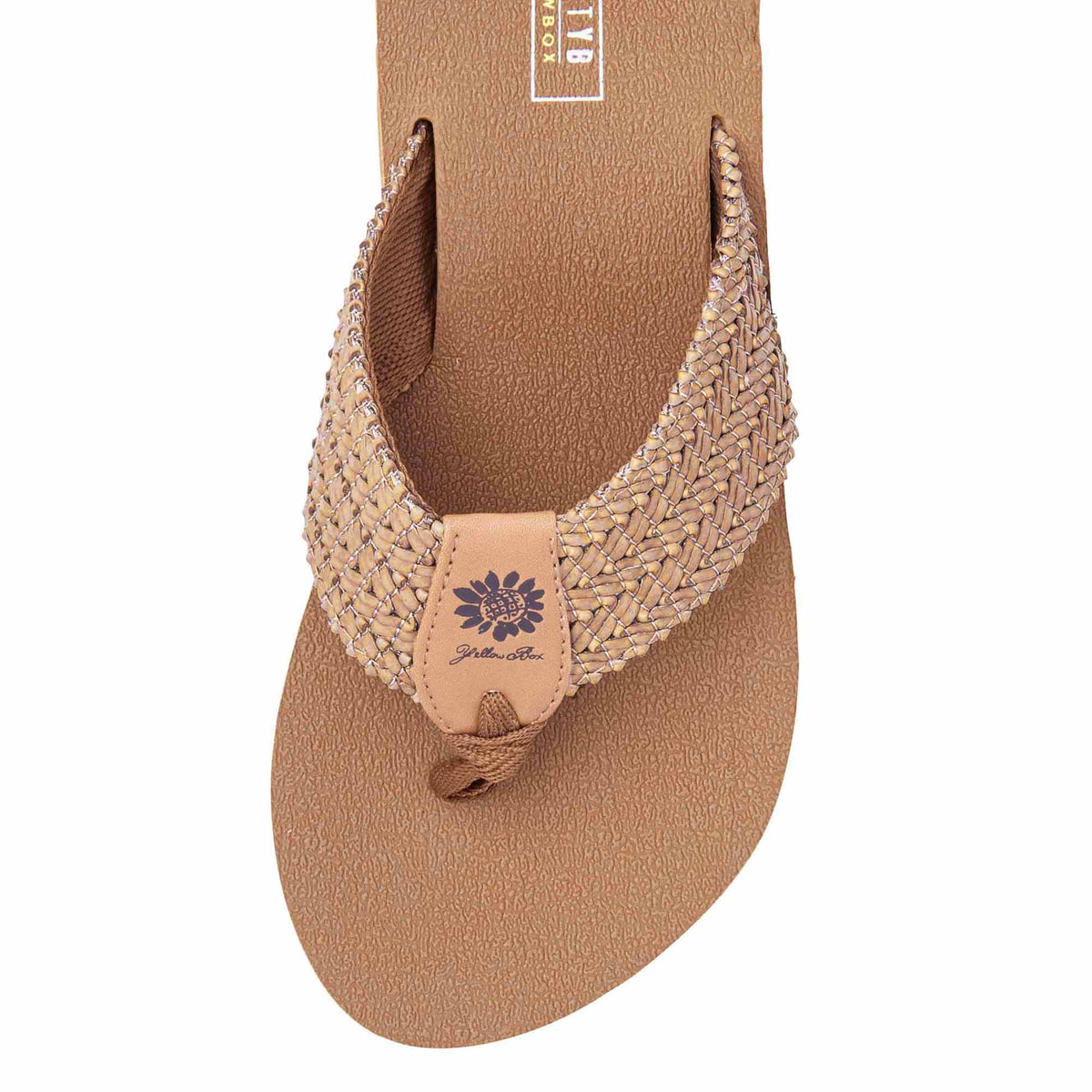 Yellow Box Footwear Misha Flatform Sandal - Tan