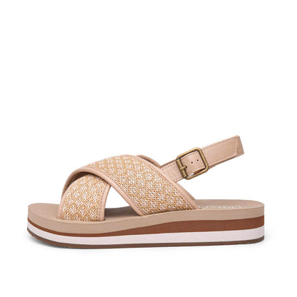 Yellow Box Footwear Mariane Flatform Sandal - Natural