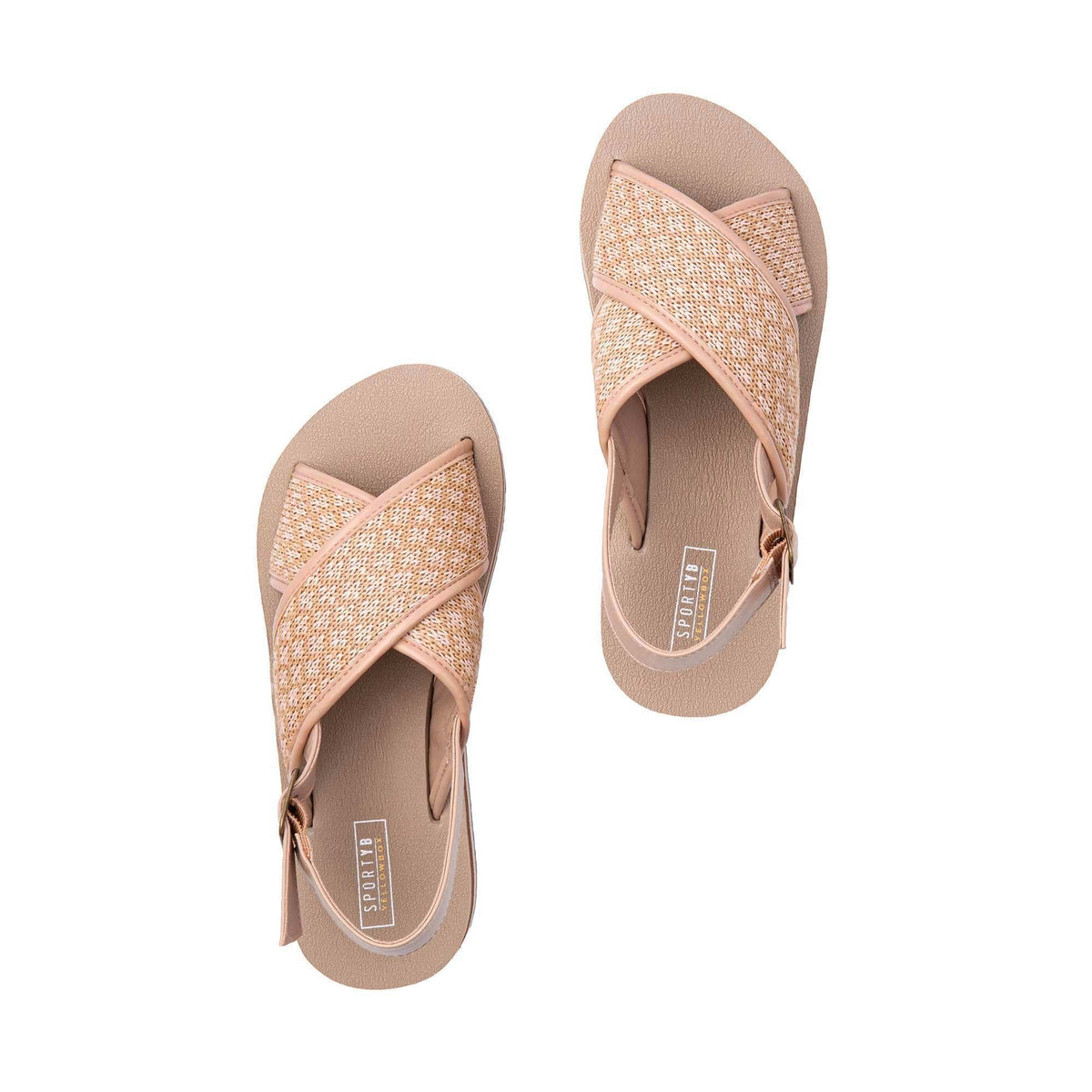 Yellow Box Footwear Mariane Flatform Sandal - Natural
