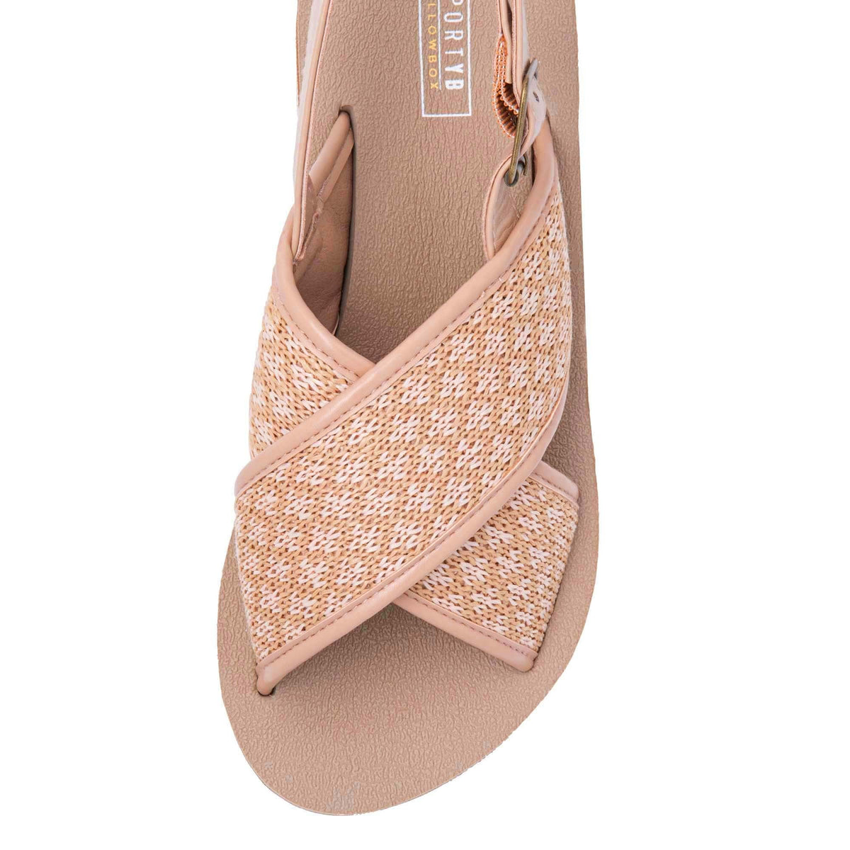 Yellow Box Footwear Mariane Flatform Sandal - Natural