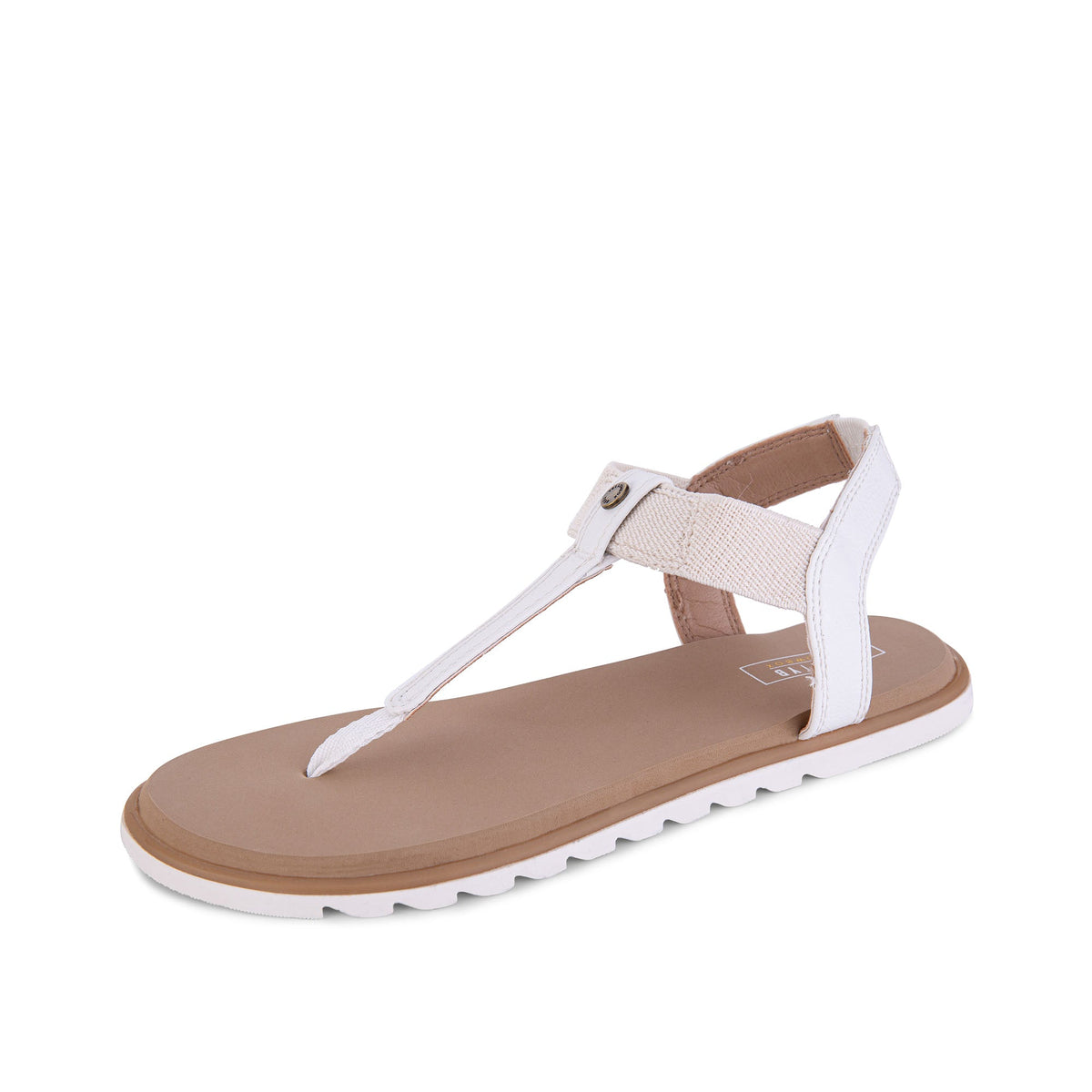 Yellow Box Footwear Static Thong Sandal - White