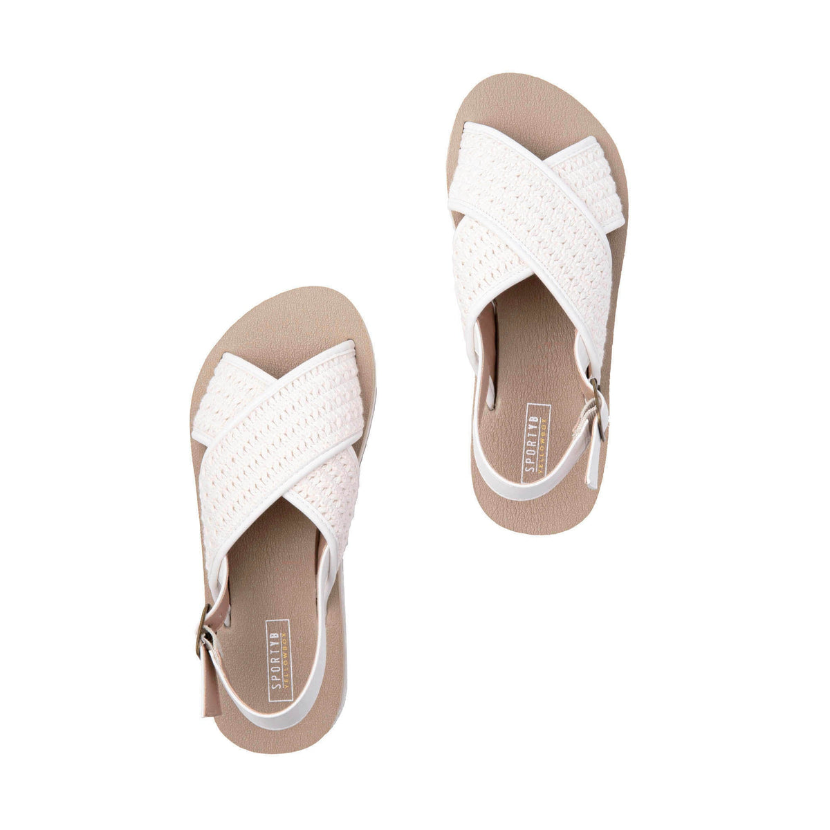 Yellow Box Footwear Mariane Flatform Sandal - Cream